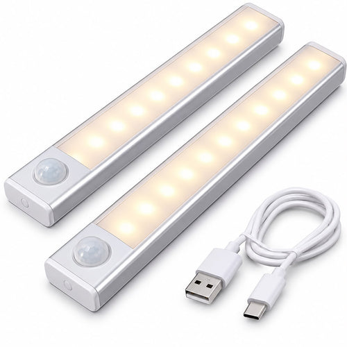 Luce LED recargables con sensor de movimiento